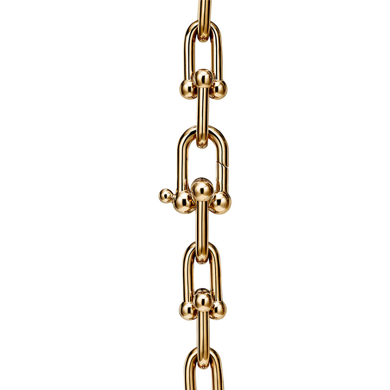 Tiffany & Co. Tiffany HardWear Collar de eslabones medianos de oro amarillo 2025