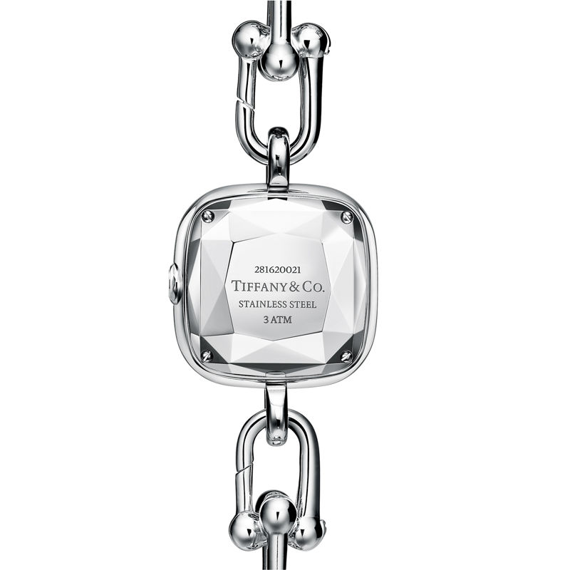 Tiffany & Co. Tiffany HardWear Reloj en plata de ley y acero con diamantes Outlet online