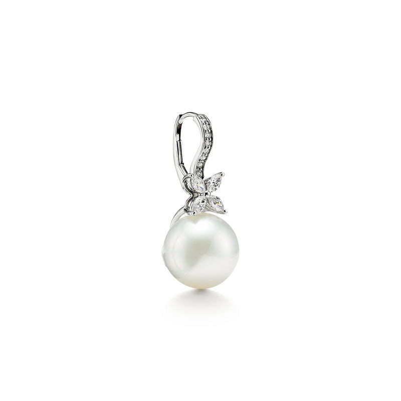 Tiffany & Co. Tiffany Victoria® pendientes de perlas y diamantes COMPRAR AHORA