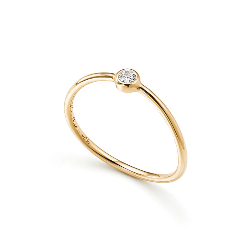 Tiffany & Co. Elsa Peretti® anillo de diamantes Wave de una hilera Solo queda un día