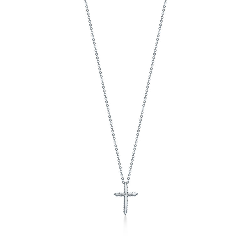 Tiffany & Co. Colgante de cruz Ventas relámpago