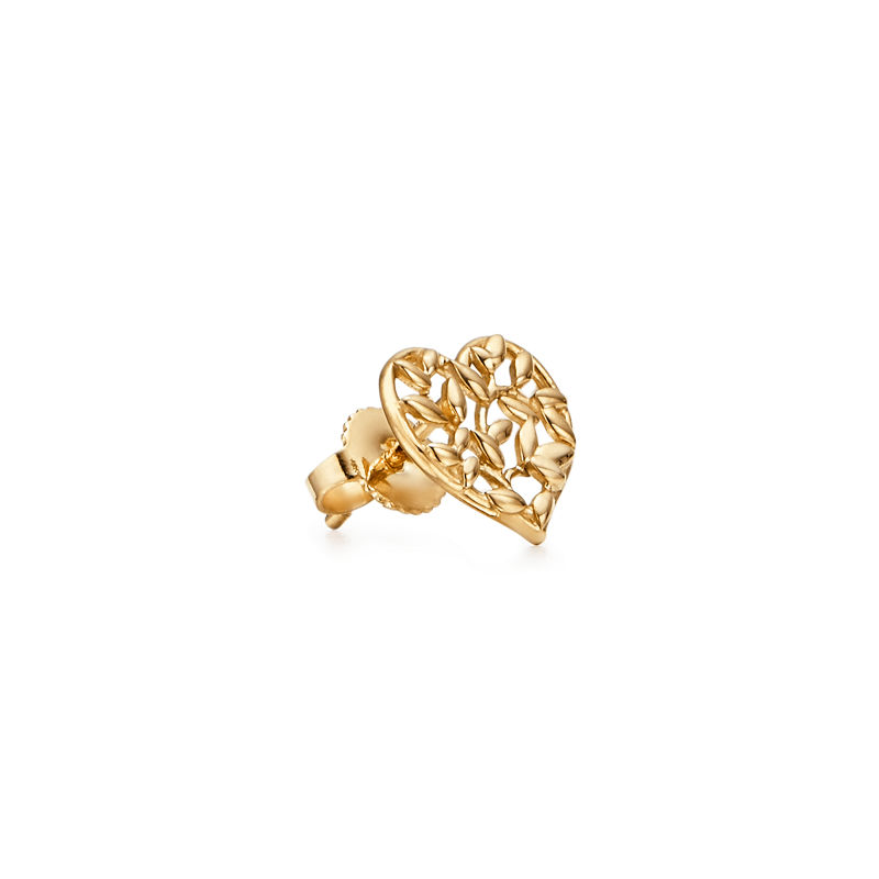 Tiffany & Co. Paloma Picasso® pendientes en forma de corazón Olive Leaf Rebajas de fin de temporada
