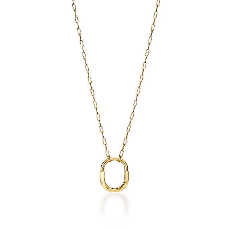 Tiffany & Co. Tiffany Lock Colgante de oro amarillo tamaño mediano 2025