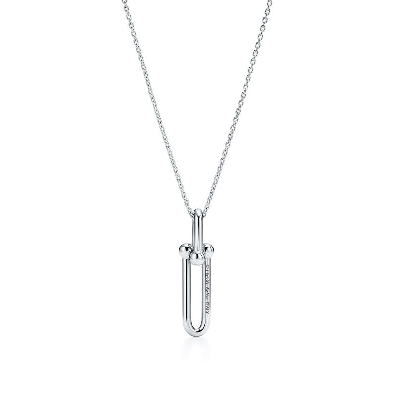 Tiffany & Co. Tiffany HardWear Colgante con eslabón alargado de plata de ley Tienda