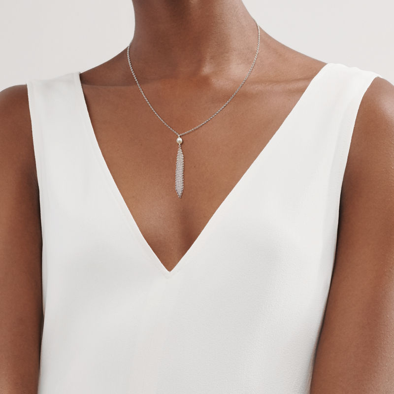 Tiffany & Co. Elsa Peretti® colgante con una borla Mesh ÚLTIMAS EDICIONES