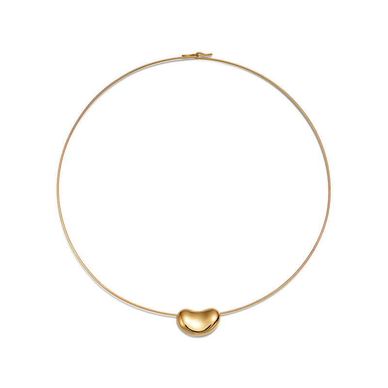 Tiffany & Co. Elsa Peretti® Collar Bean design Wire en oro amarillo 20 mm Promoción trimestral