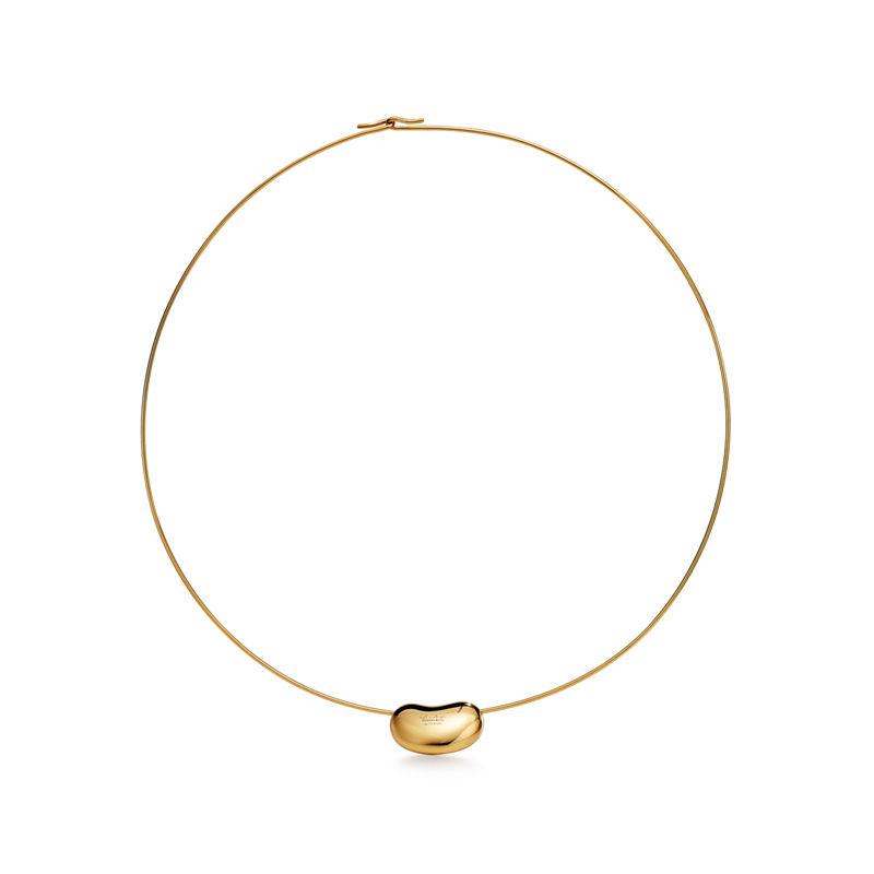 Tiffany & Co. Elsa Peretti® Collar Bean design Wire en oro amarillo 20 mm Promoción trimestral