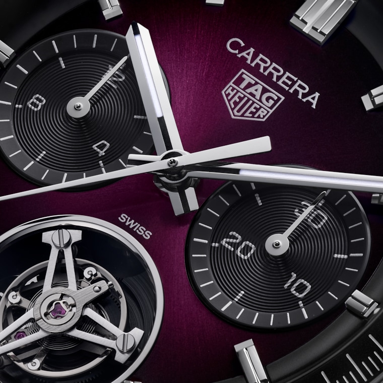 TAG Heuer TAG Heuer Carrera Chronograph Tourbillon Automático 42 mm Acero CBS5017.FC6605 Rebajas