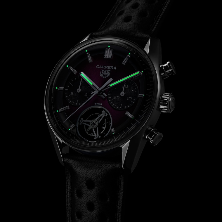 TAG Heuer TAG Heuer Carrera Chronograph Tourbillon Automático 42 mm Acero CBS5017.FC6605 Rebajas