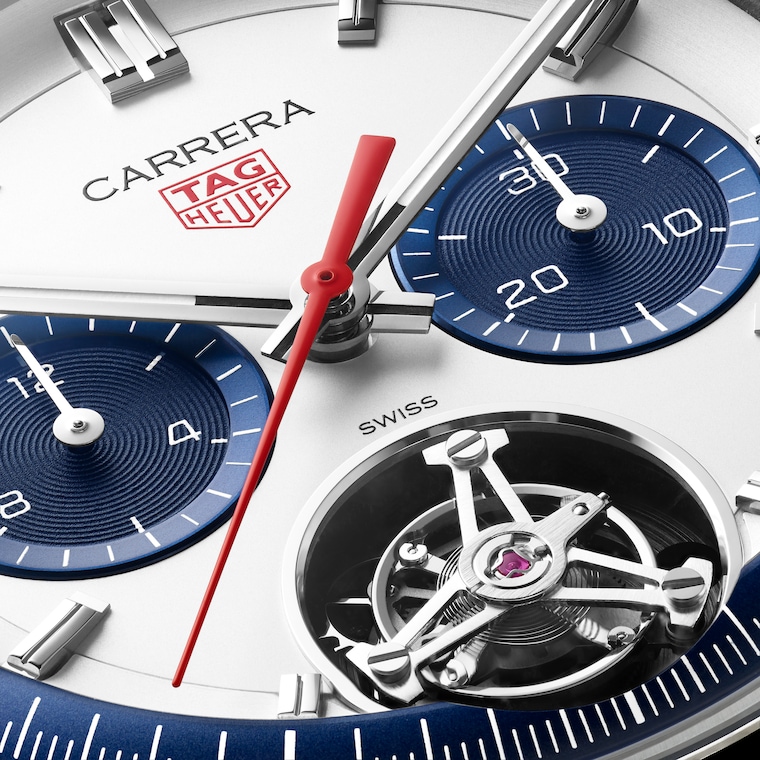 TAG Heuer TAG Heuer Carrera Chronograph Tourbillon Automático 42 mm Acero CBS5013.EB0375 Gran oferta