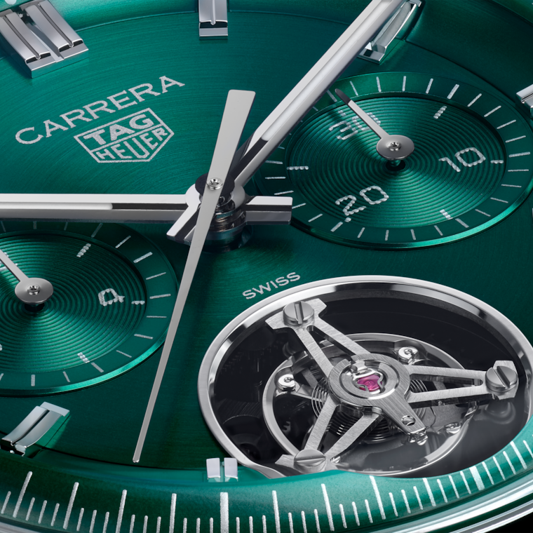 TAG Heuer TAG HEUER CARRERA CHRONOGRAPH TOURBILLON Automático 42 mm Acero CBS5011.FC6566 Ventas relámpago