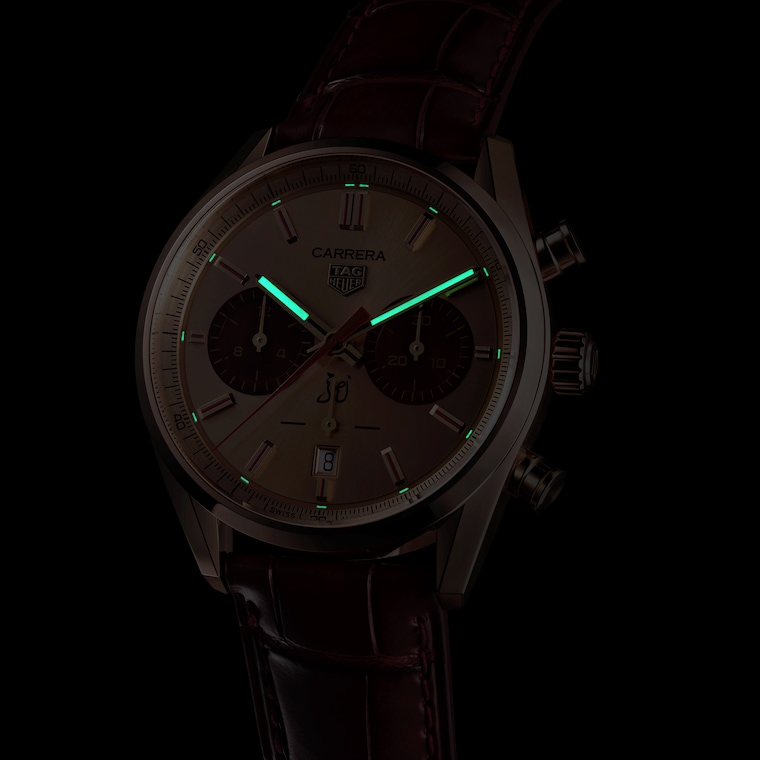 TAG Heuer TAG Heuer Carrera Chronograph Automático 42 mm Oro 5N CBN2048.FC8323 Tienda