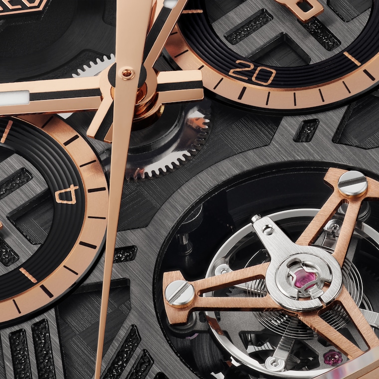 TAG Heuer TAG Heuer Carrera Chronograph Tourbillon Extreme Sport Automático 44 mm Oro y titanio CBU5050.FT6273 Rebajas online