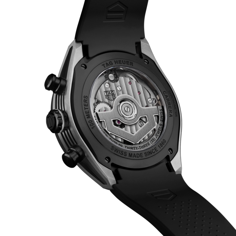 TAG Heuer TAG Heuer Carrera Chronograph Tourbillon Extreme Sport Automático 44 mm Titanio con revestimiento DLC CBU5080.FT6272 Rebajas top