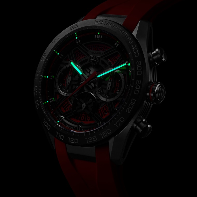 TAG Heuer TAG Heuer Carrera Chronograph Extreme Sport Automático 44 mm Titanio CBU2082.FT6275 Oferta especial