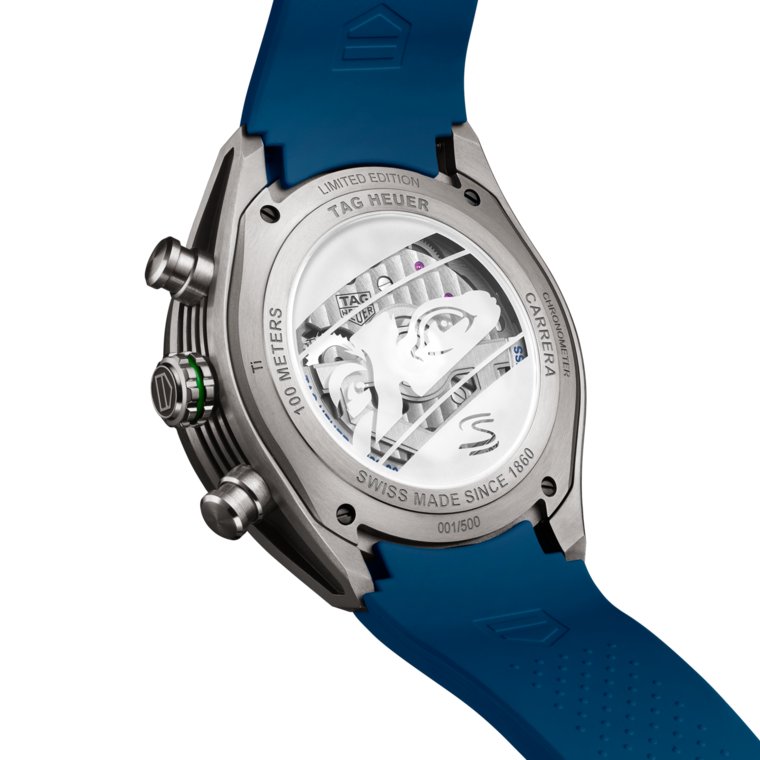 TAG Heuer TAG Heuer Carrera Chronograph Tourbillon Extreme Sport x Senna Automático 44 mm Titanio CBU5081.FT6274 Envío gratis