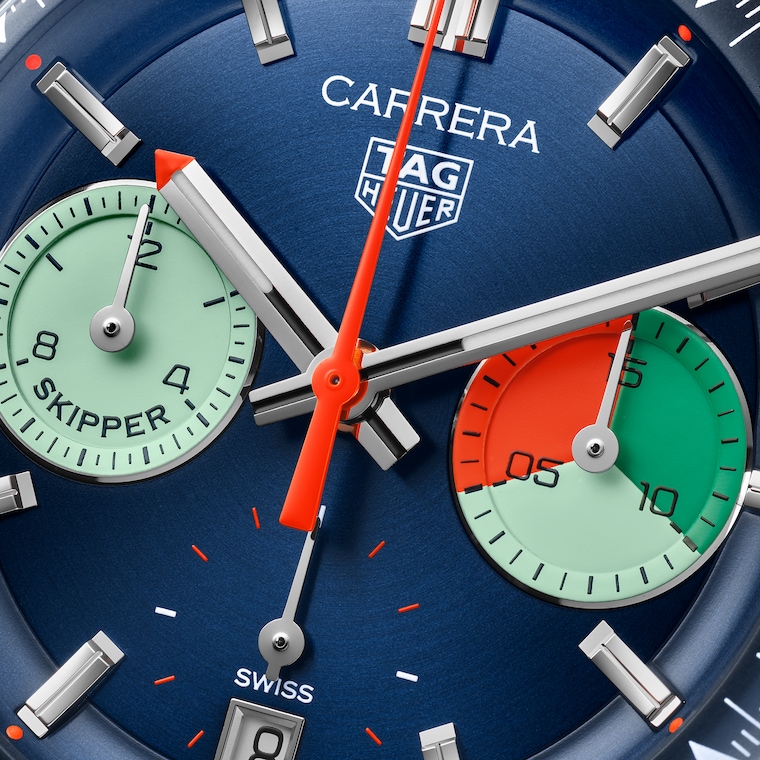 TAG Heuer TAG Heuer Carrera Chronograph Skipper Automático 39 mm Acero CBS2213.FN6002 Envío internacional gratuito