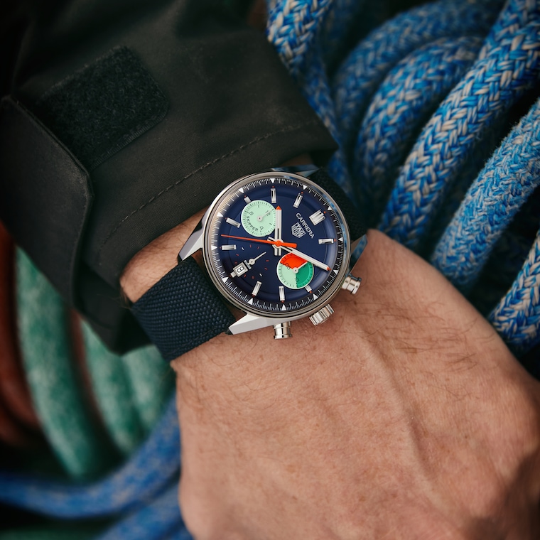 TAG Heuer TAG Heuer Carrera Chronograph Skipper Automático 39 mm Acero CBS2213.FN6002 Envío internacional gratuito