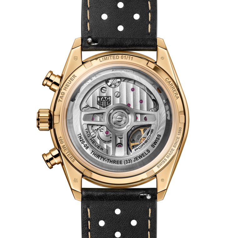 TAG Heuer TAG Heuer Carrera Chronosprint x Porsche Rallye Automático 42 mm Oro 3N CBS2041.EB0382 Limitado a 3 días
