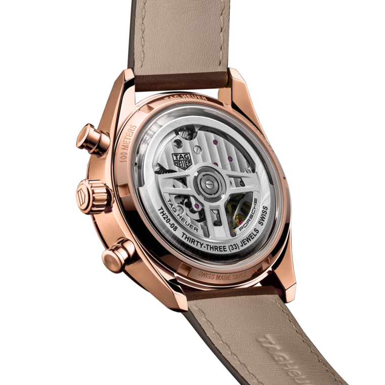 TAG Heuer TAG Heuer Carrera Chronosprint x Porsche Automático 42 mm Oro 5N CBS2040.FC8318 Ahorra y exporta