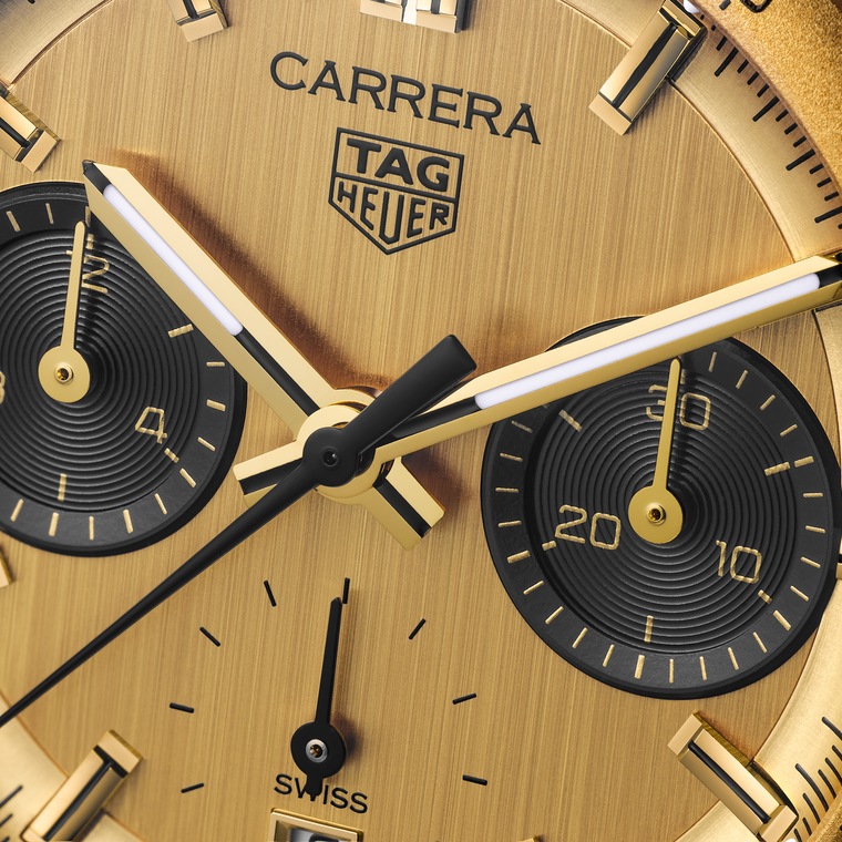 TAG Heuer TAG Heuer Carrera Chronograph Automático 39 mm Oro 3N CBS2240.FC8319 Libre de impuestos
