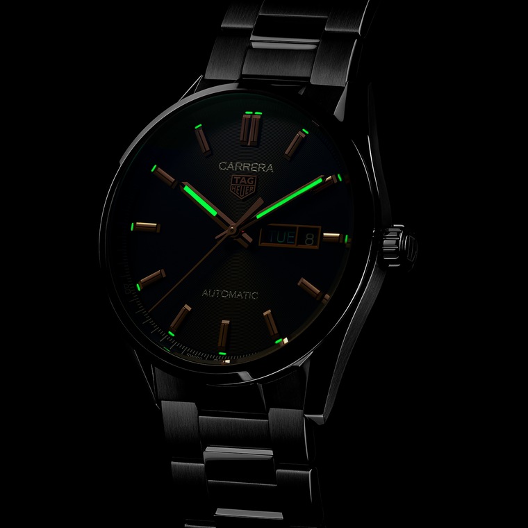 TAG Heuer TAG Heuer Carrera Day-Date Automático 41 mm Acero WBN2013.BA0640 Rebajas