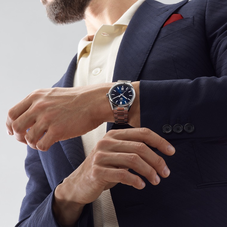 TAG Heuer TAG Heuer Carrera Fecha Automático 39 mm Acero WBN2112.BA0639 Rebajas de fábrica