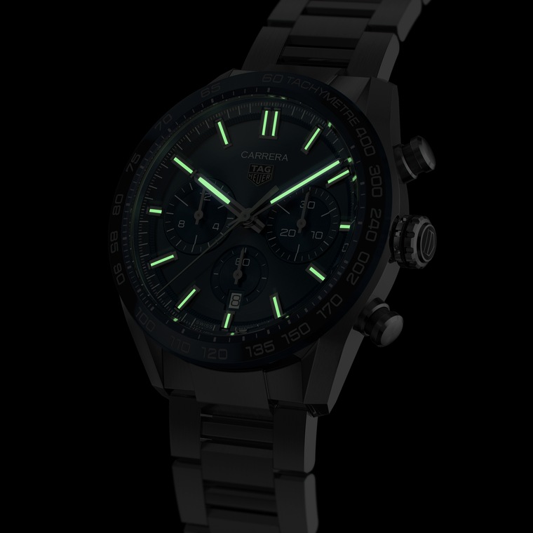 TAG Heuer TAG Heuer Carrera Chronograph Automático 44 mm Acero CBN2A1A.BA0643 Descuento