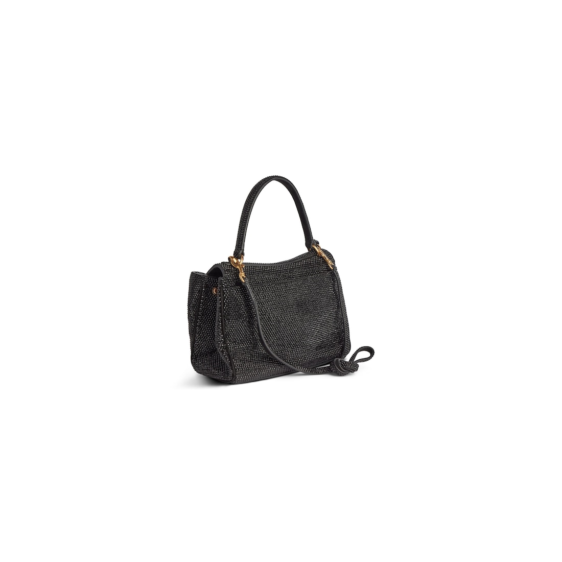 ﻿Balenciaga Minibolso De Mano Rodeo Con Estrás para Mujer en Negro Limitado a 3 días