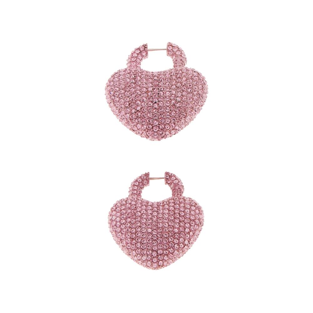 Balenciaga Pendientes Minnie Xl para Mujer en Rosa Ahorra y exporta