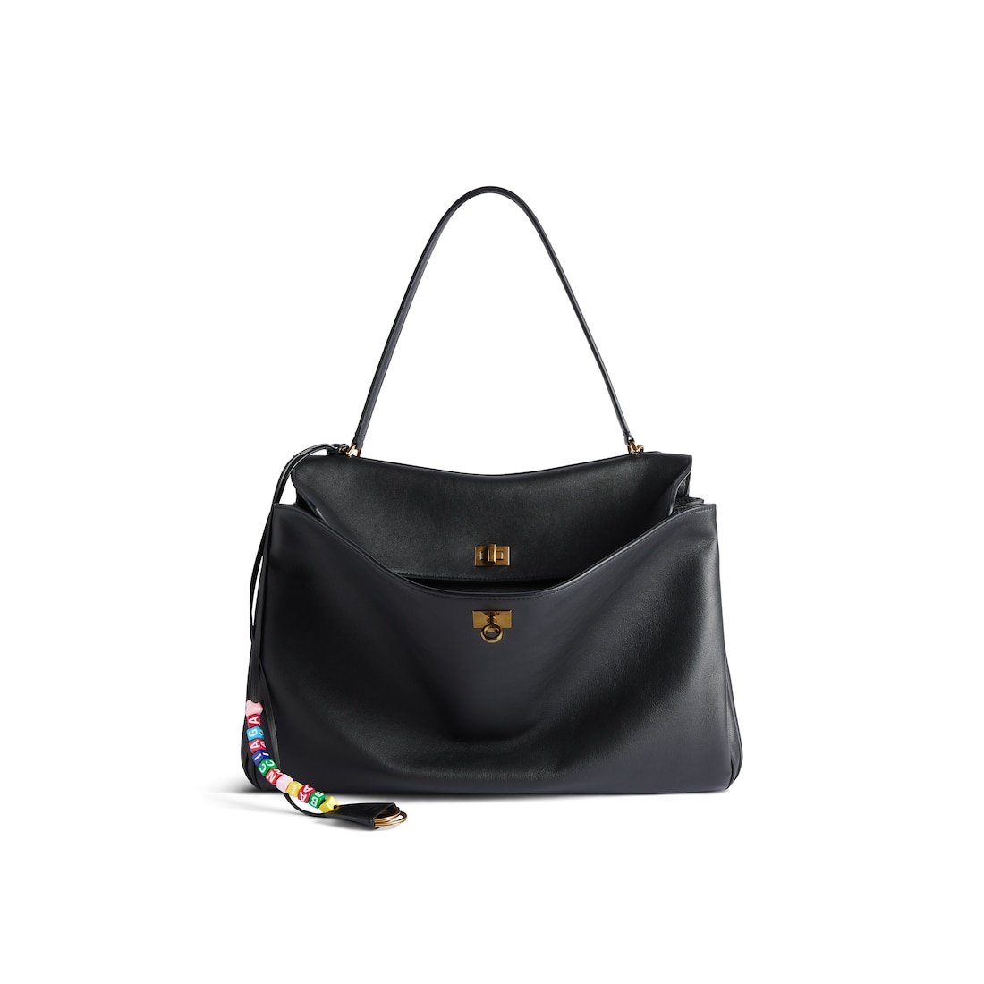 Balenciaga Charm/llavero De Campana Rodeo para Mujer en Negro/multicolor En oferta
