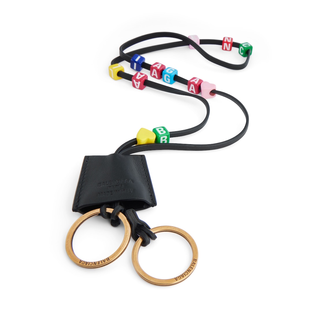 Balenciaga Charm/llavero De Campana Rodeo para Mujer en Negro/multicolor En oferta