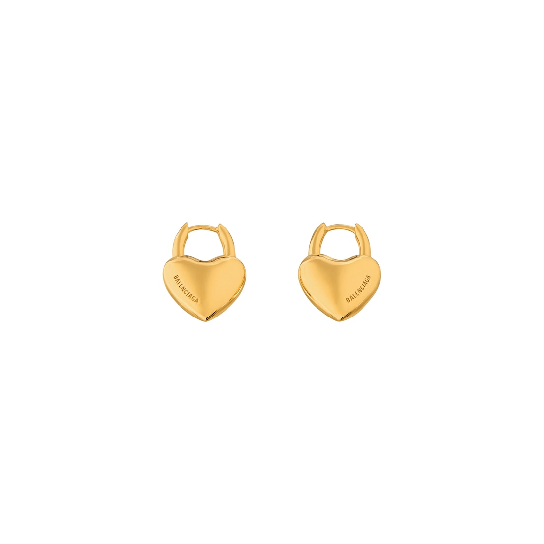 Balenciaga Pendientes Minnie en Dorado