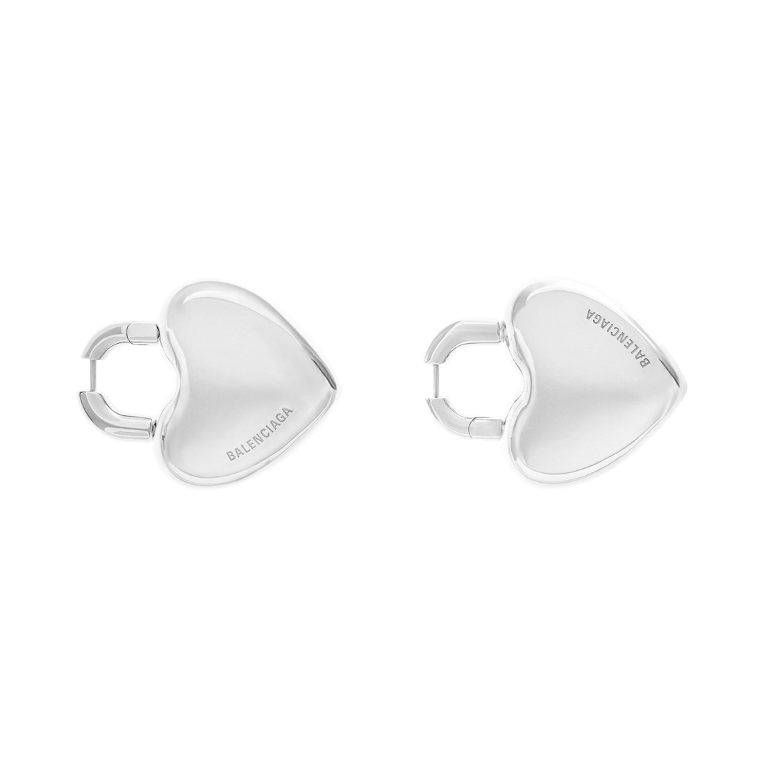 Balenciaga Pendientes Minnie Xl para Mujer en Plateado Ofertas de temporada