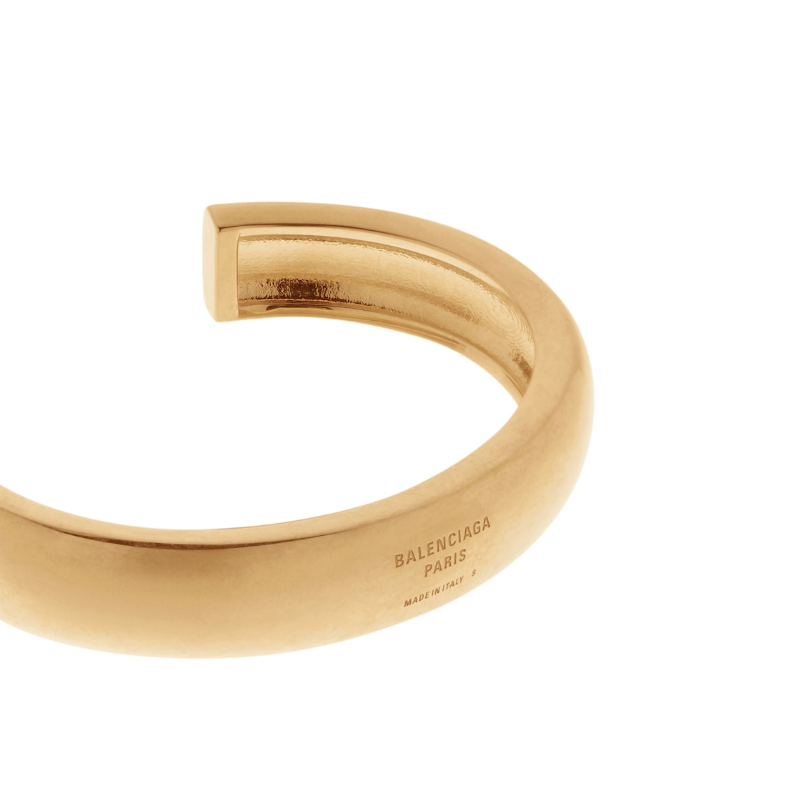 Balenciaga Brazalete Plated para Mujer en Dorado Grandes ahorros
