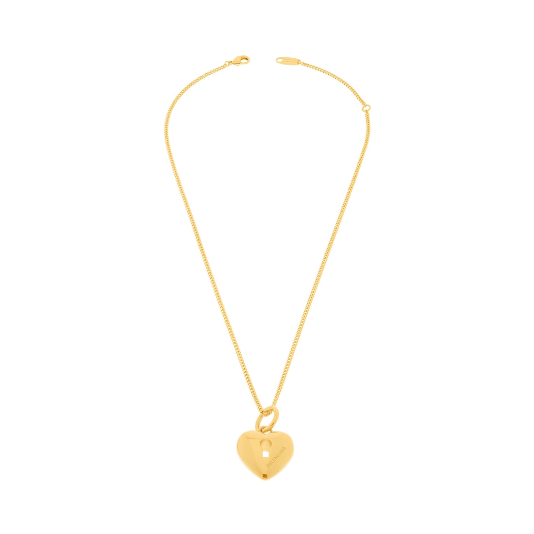 Balenciaga Collar Amour Heart para Mujer en Dorado Precio ultrabajo