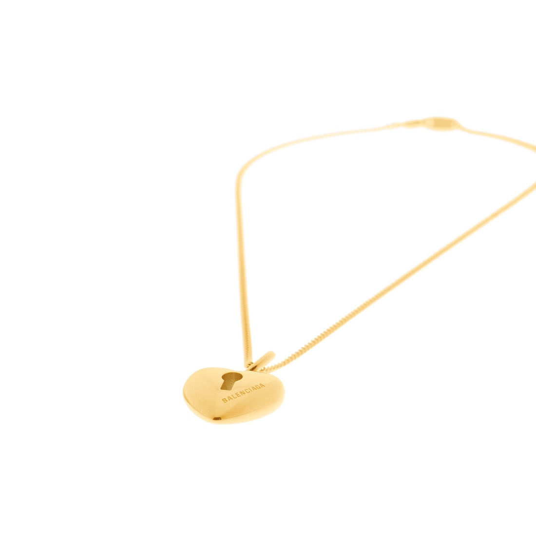 Balenciaga Collar Amour Heart para Mujer en Dorado Precio ultrabajo