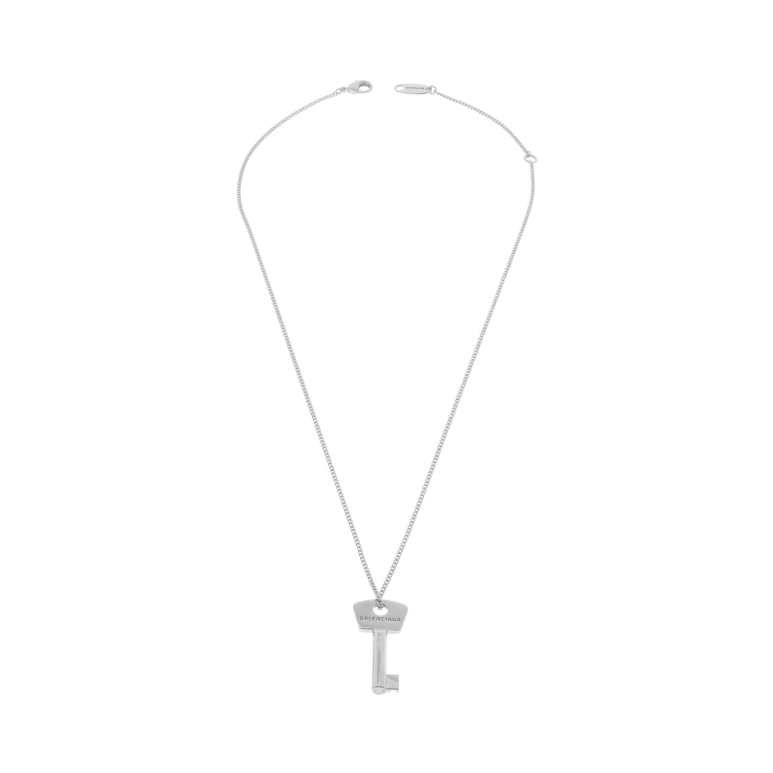 Balenciaga Collar Amour Key en Plateado Devoluciones gratuitas