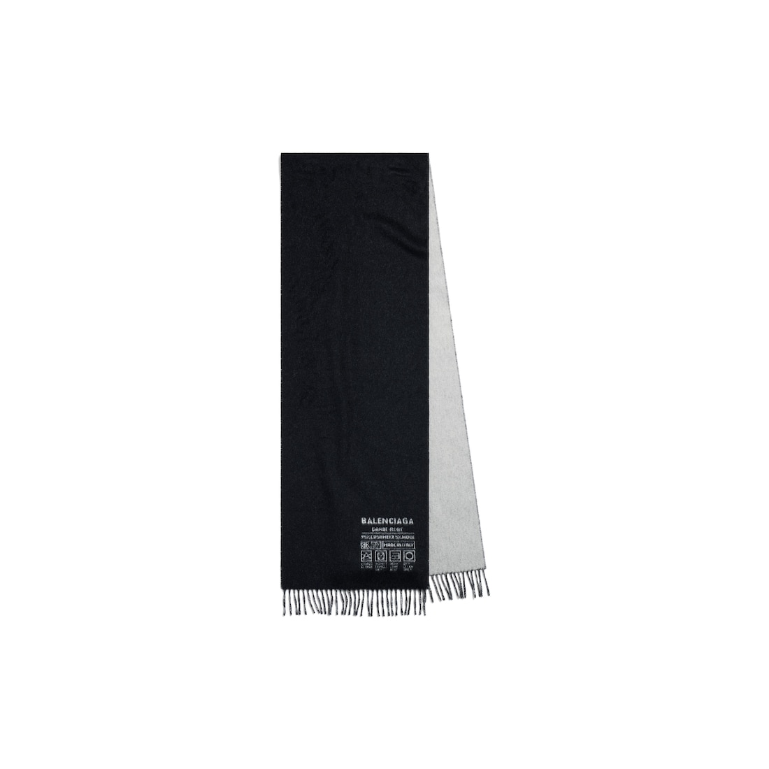 Balenciaga Bufanda Balenciaga Garde-robe para Mujer en Negro/blanco