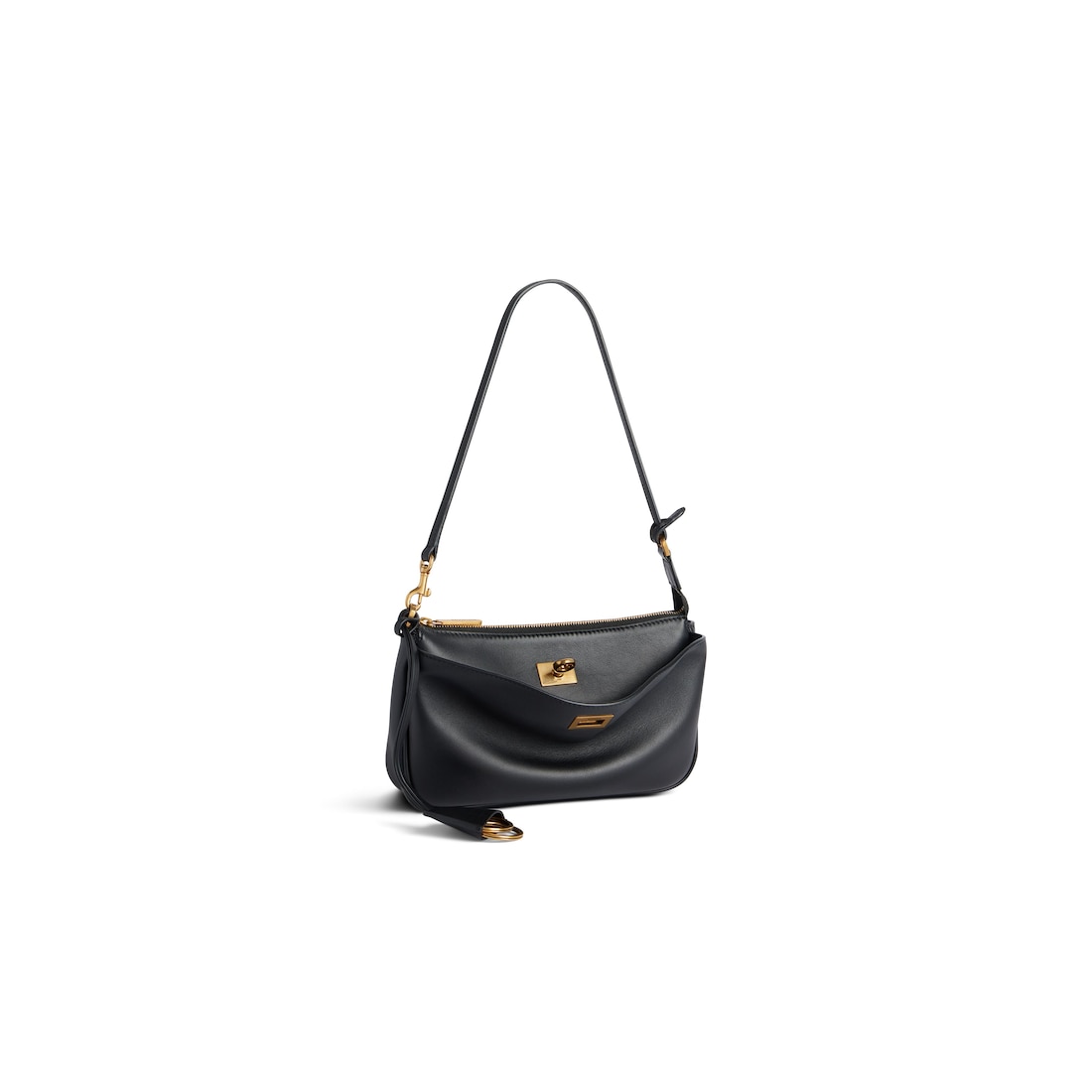 Balenciaga Pochette Sling Rodeo para Mujer en Negro Ventas relámpago