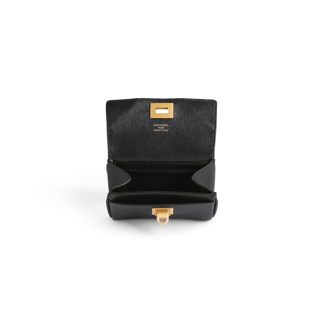 Balenciaga Tarjetero Con Solapa Rodeo para Mujer en Negro Mejor oferta