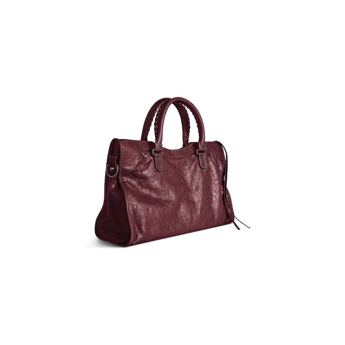 Balenciaga Bolso Le City Mediano para Mujer en Borgoña Rebajas online