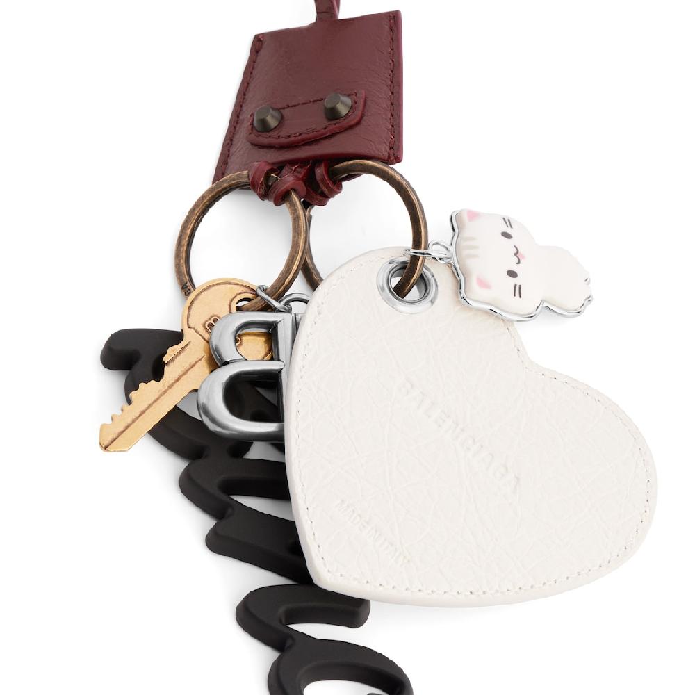 Balenciaga Charm Le City Heart para Mujer en Borgoña Rebajas top
