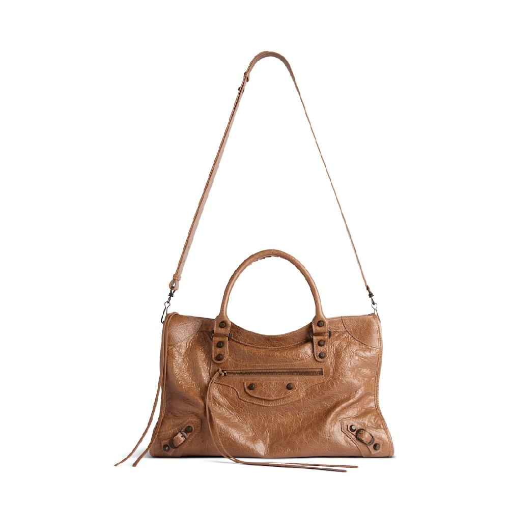 Balenciaga Bolso Le City Mediano para Mujer en Cámel Envío gratis