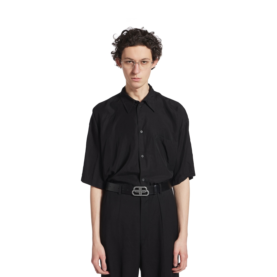 Balenciaga Cinturón Bb Extra Large para Hombre en Negro ÚLTIMAS EDICIONES