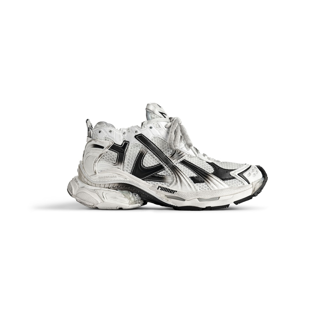 Balenciaga Zapatillas Runner Gradient para Hombre en Blanco/negro