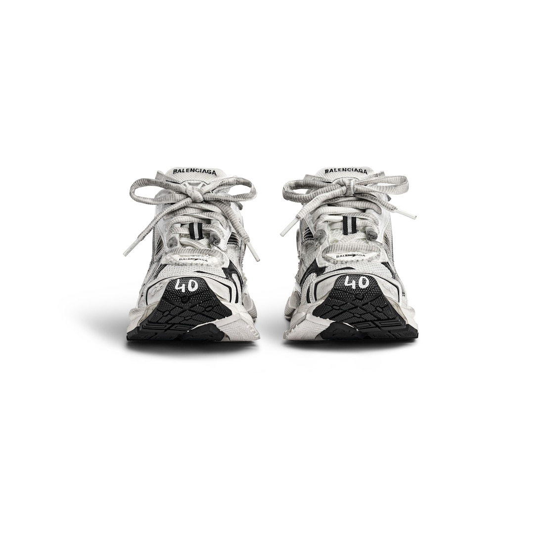 Balenciaga Zapatillas Runner Gradient para Hombre en Blanco/negro Último día