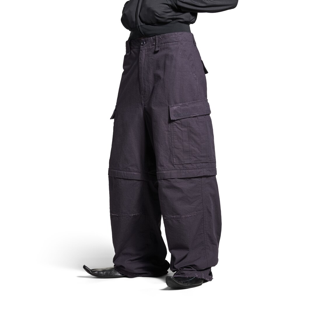 Balenciaga Pantalón Cargo Ancho para Hombre en Azul Oscuro Solo hoy