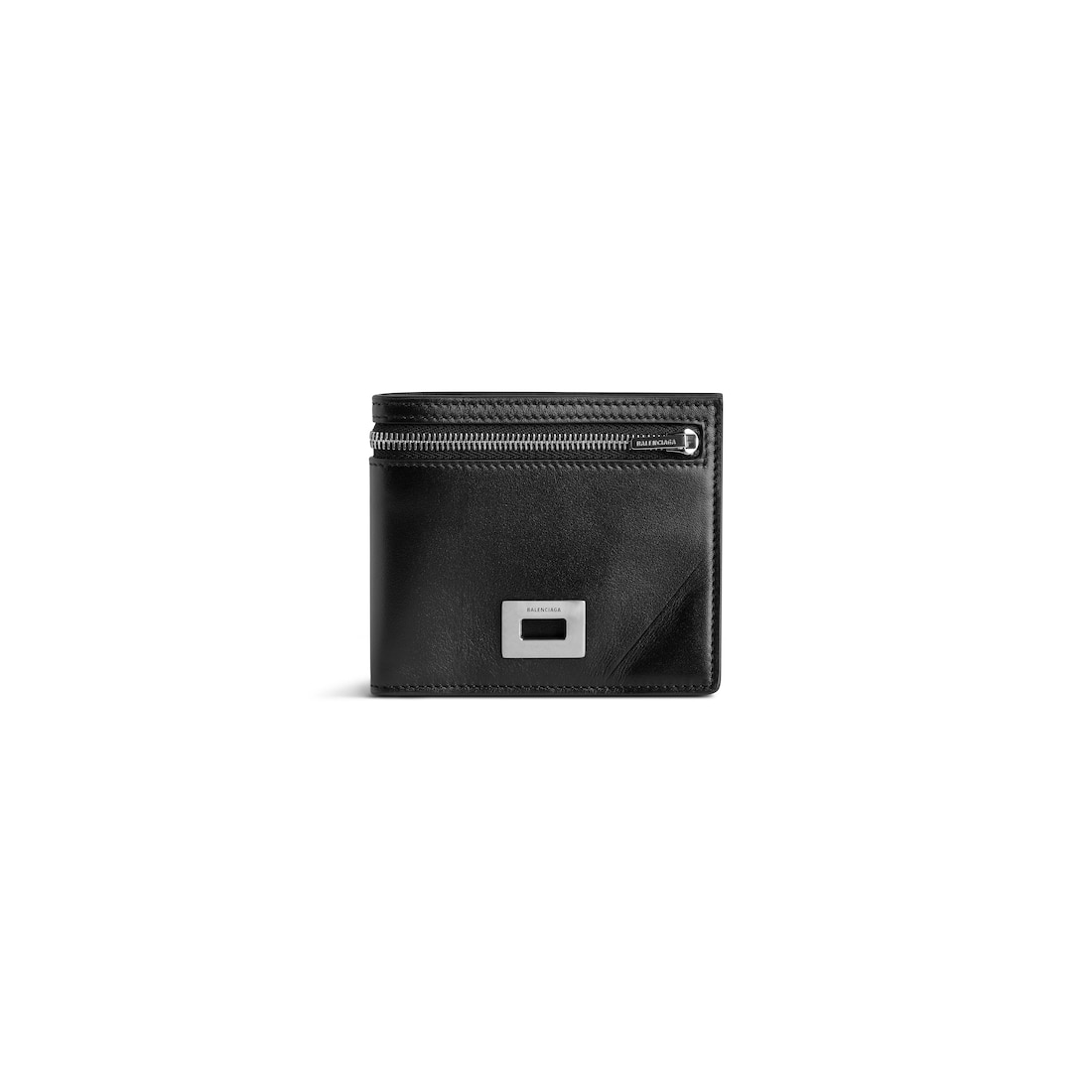 Balenciaga Cartera Plegada Cuadrada Rodeo para Hombre en Negro