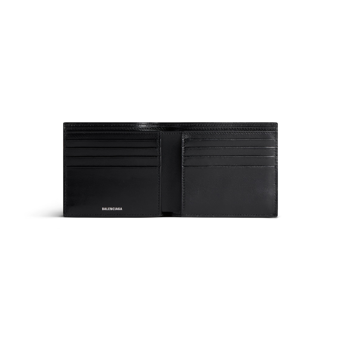 Balenciaga Cartera Plegada Cuadrada Superbusy para Hombre en Negro Libre de impuestos